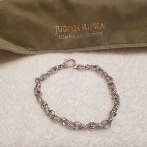 JUDITH RIPKA Rope Link Bracelet